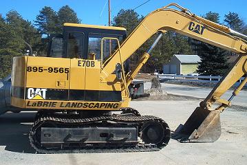One of our pieces of equipment in Raymond, NH