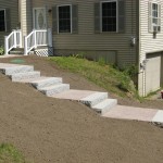 Walkway, Granite Steps and Patio – Nottingham, NH
