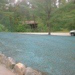Small Retaining Wall and New Lawn – Ossipee, NH